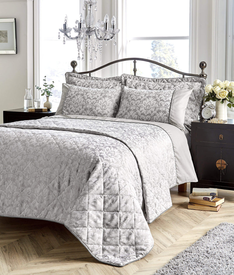 OLIVIA ROCCO Savoy Hand Woven Jacquard Cotton Quilt Cover Duvet Sets OEKO TEX Certified