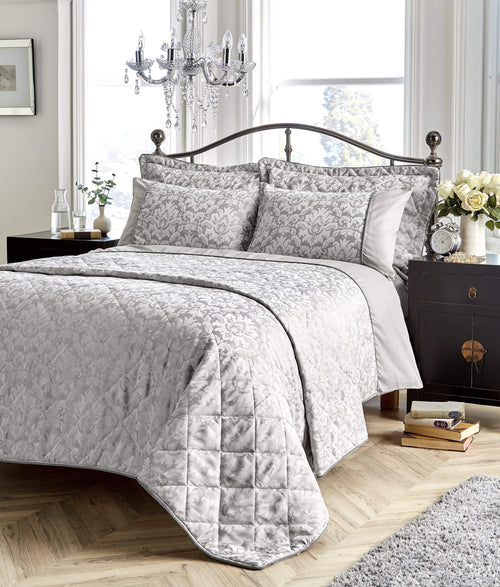 OLIVIA ROCCO Savoy Hand Woven Jacquard Cotton Quilt Cover Duvet Sets OEKO TEX Certified