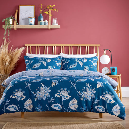 OLIVIA ROCCO Shimla Duvet Cover Set Easy Care Reversible Quilt Cover With Pillowcases