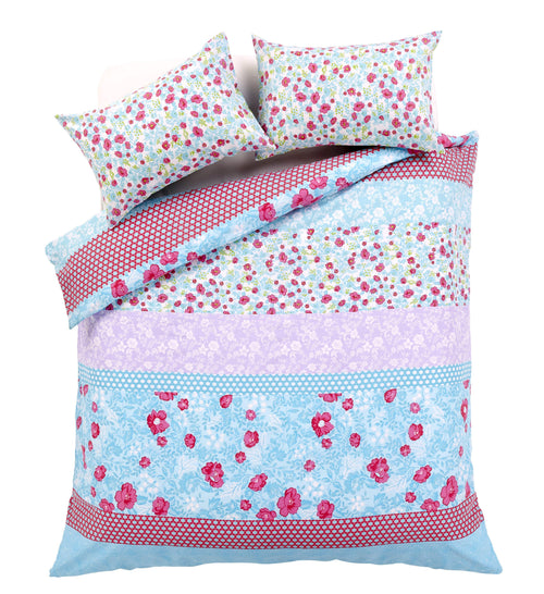 OLIVIA ROCCO Chelsea Floral Duvet Set Cotton-Rich Bedding In Single for Everyday Luxury Hotel-Style
