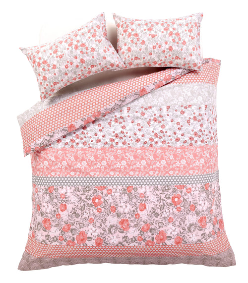 OLIVIA ROCCO Chelsea Floral Duvet Set Cotton-Rich Bedding In Single for Everyday Luxury Hotel-Style