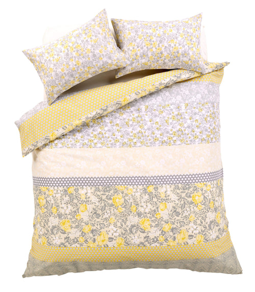 OLIVIA ROCCO Chelsea Floral Duvet Set Cotton-Rich Bedding In Single for Everyday Luxury Hotel-Style