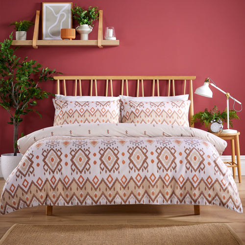 OLIVIA ROCCO Taxila Duvet Cover Set Easy Care Reversible Cotton Mix Super Soft for Everyday Luxury Hotel-Style