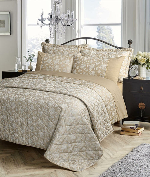 OLIVIA ROCCO Kew Hand Woven Jacquard Cotton Quilt Cover Duvet Set Cotton Rich Bedspreads