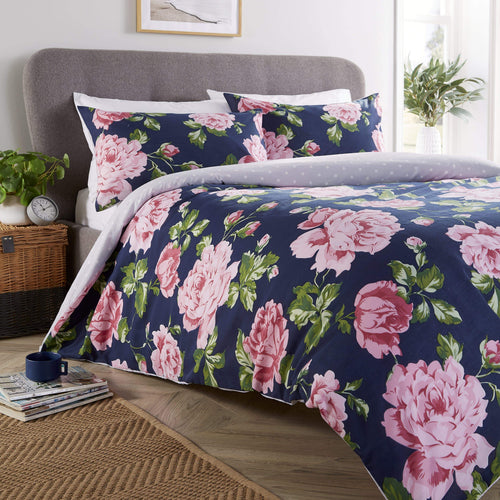 OLIVIA ROCCO Duvet Cover Set Bloom Reversible Polka Dot Cotton Rich in Vibrant Colours
