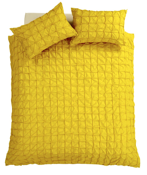 OLIVIA ROCCO Seville Duvet Set Cotton-Rich Luxury With Handmade Pintuck Detailing