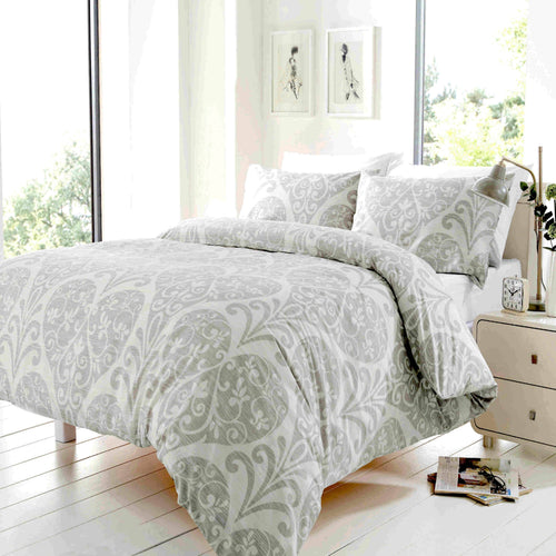 OLIVIA ROCCO Chloe Cotton-Blend Duvet Set OEKO-TEX Bedding For Superior Comfort for a Hotel-Style Bedroom Refresh