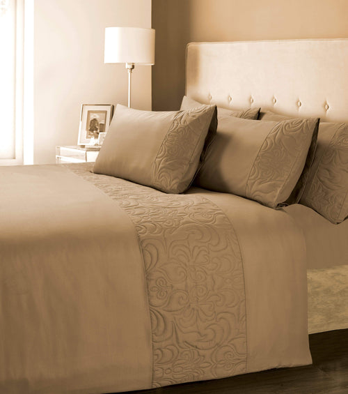 OLIVIA ROCCO Venezia Embellished Duvet Set Easy Care Quilt Cover In Various Colours