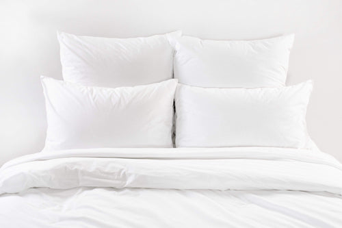 OLIVIA ROCCO Basics Luxury Cotton-Rich Duvet Set Soft Durable Bedding In Single Hotel-Quality Easy-Care Bedroom