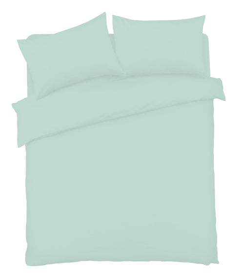 OLIVIA ROCCO Basics Luxury Cotton-Rich Duvet Set Soft Durable Bedding In Single Hotel-Quality Easy-Care Bedroom