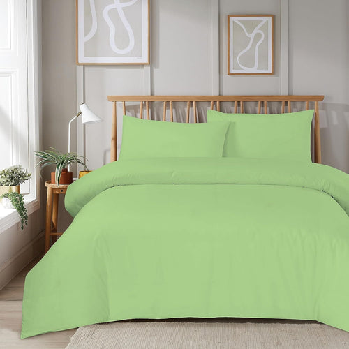 OLIVIA ROCCO Duvet Set With Zipper Closure Easy Care Plain Dye Luxurious Super Soft Bed