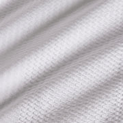 OLIVIA ROCCO Monaco Seersucker Duvet Cover Set Grey And White With Pillowcases For Single