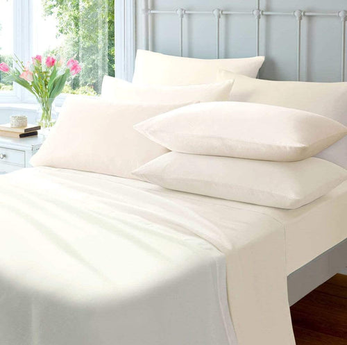 OLIVIA ROCCO Flannelette Duvet Set Brushed Cotton Super Soft Warm Luxuriously Bedroom Refresh Easy-Care Comfort