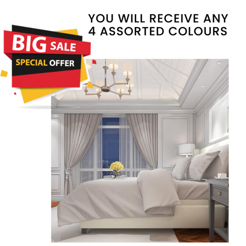 OLIVIA ROCCO 4 Pack Flannelette Fitted Sheets Super Soft Brushed Cotton Bed Sheets