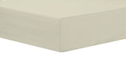 OLIVIA ROCCO Basics Fitted Sheet Indus Valley Cotton Linen Elasticated For Perfect Fit