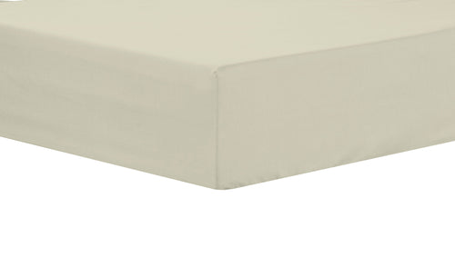 OLIVIA ROCCO Basics Fitted Sheet Indus Valley Cotton Linen Elasticated For Perfect Fit