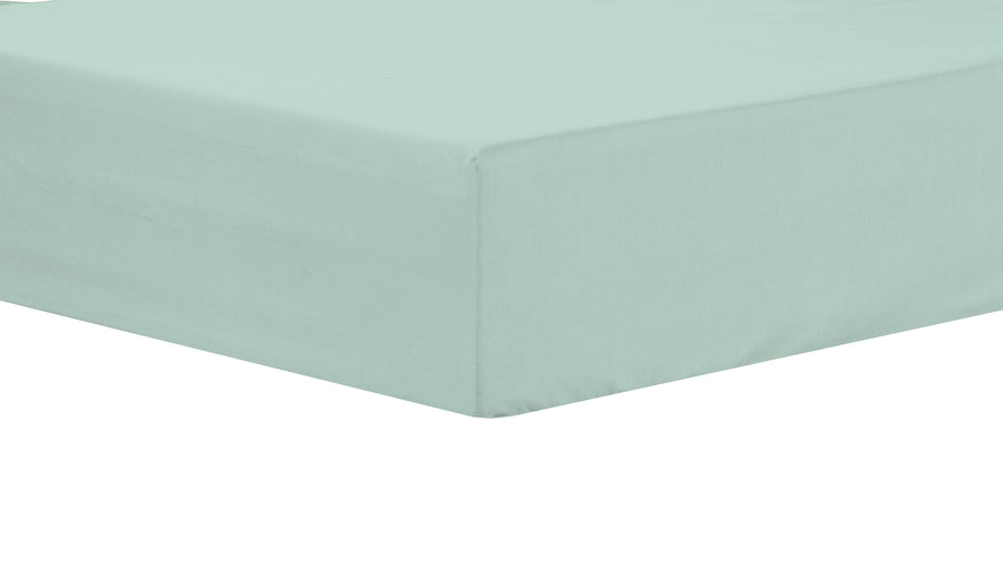 OLIVIA ROCCO Basics Fitted Sheet Indus Valley Cotton Linen Elasticated For Perfect Fit