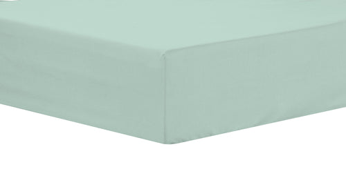 OLIVIA ROCCO Basics Fitted Sheet Indus Valley Cotton Linen Elasticated For Perfect Fit