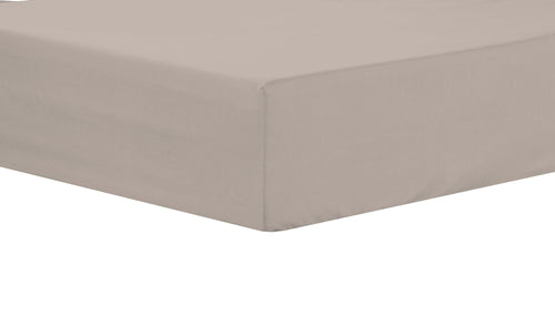 OLIVIA ROCCO Basics Fitted Sheet Indus Valley Cotton Linen Elasticated For Perfect Fit