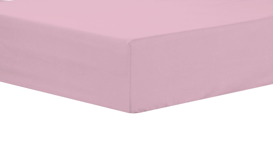 OLIVIA ROCCO Basics Fitted Sheet Indus Valley Cotton Linen Elasticated For Perfect Fit