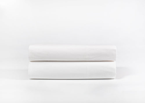 OLIVIA ROCCO Extra Deep Pocket Fitted Sheet Indus Valley Cotton Linen Blend OEKO TEX