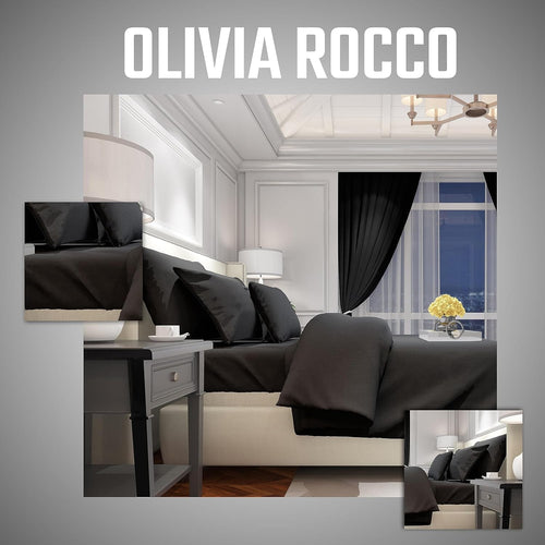 OLIVIA ROCCO Flannelette Brushed Cotton Easycare Fitted Sheets With Elastic Fit Design