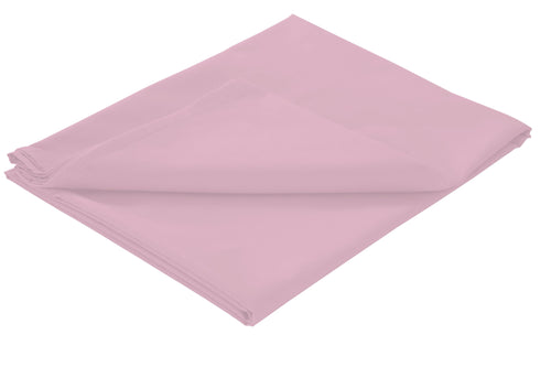 OLIVIA ROCCO Basics Flat Sheet Cotton Linen Blend Soft Luxurious Bedding In Multiple