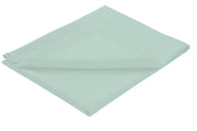 OLIVIA ROCCO Basics Flat Sheet Cotton Linen Blend Soft Luxurious Bedding In Multiple
