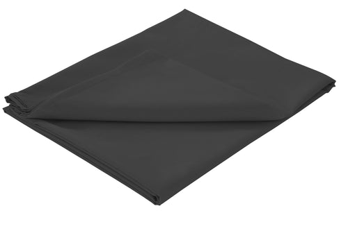 OLIVIA ROCCO Basics Flat Sheet Cotton Linen Blend Soft Luxurious Bedding In Multiple