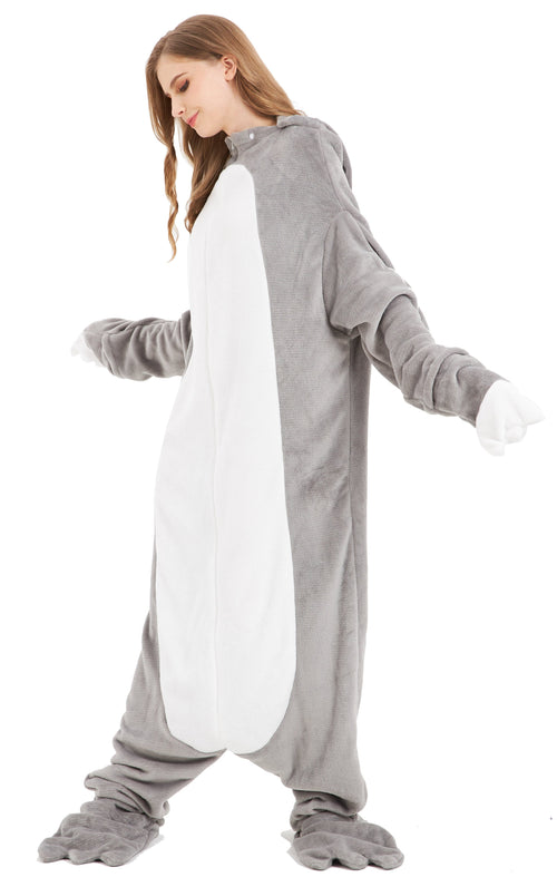 OLIVIA ROCCO Oversized Koala Wearable Blanket Hoodie In Soft Fleece With Sleeves Hooded