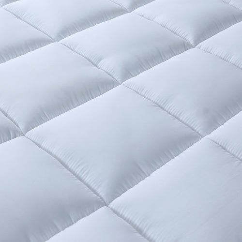 OLIVIA ROCCO Microfibre Mattress Topper Heavy Fill Extra Deep Anti Allergy Cooling
