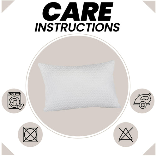 OLIVIA ROCCO Air Flow Pillow Hotel Quality Anti Snore Side Sleeper Premium Fibre Filling