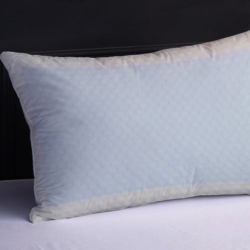 OLIVIA ROCCO Cooling Gel Memory Foam Pillow With Breathable Cover Orthopaedic Support