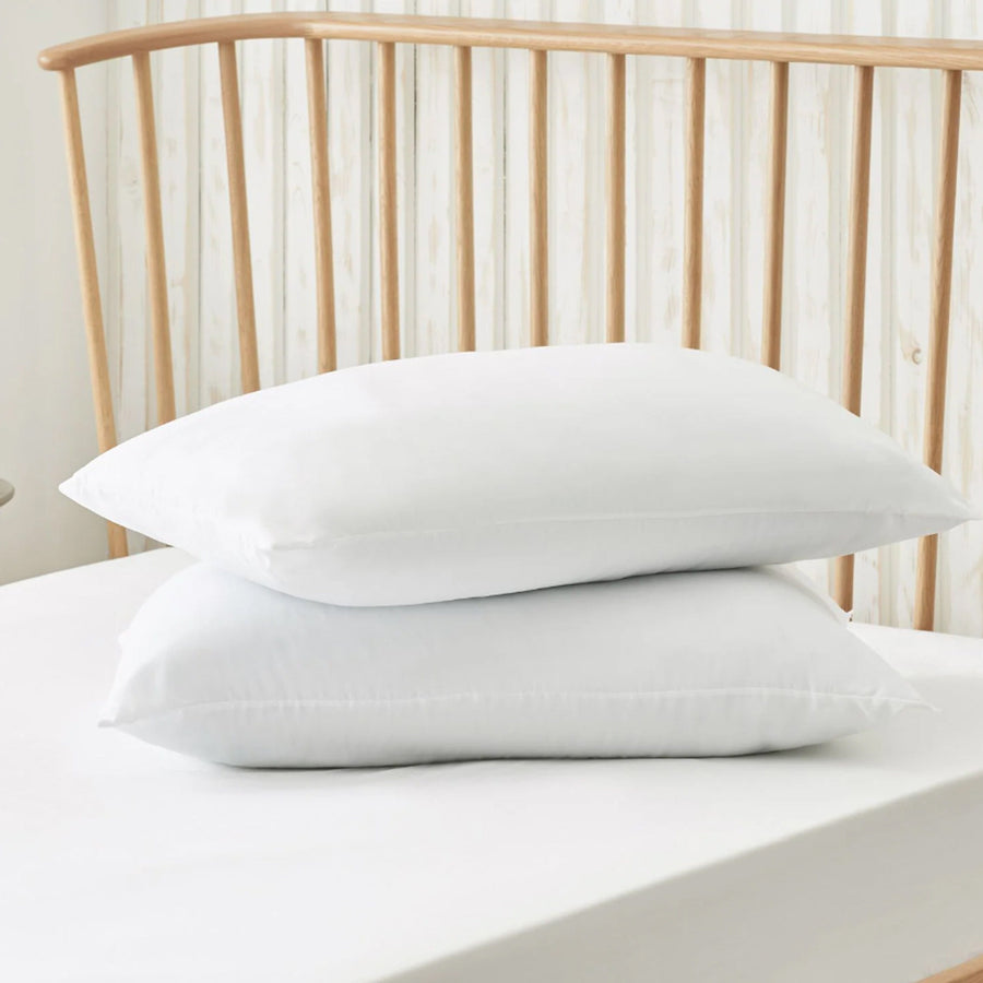 OLIVIA ROCCO 2 Pack Egyptian Cotton Blend Pillows Hotel Quality Soft Medium Support