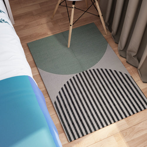 OLIVIA ROCCO Printed Rug Amphi Colour Non Slip Soft Durable Floor Rug For Living Room