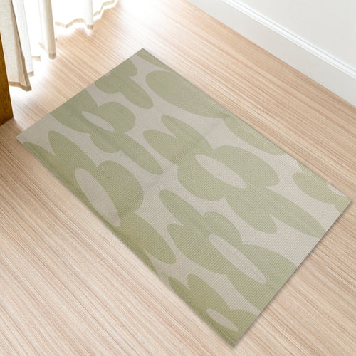 OLIVIA ROCCO Printed Rug Jardin Design Modern Non Slip Soft Durable Floor Rug For Living