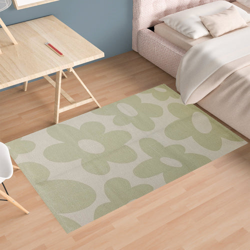 OLIVIA ROCCO Printed Rug Jardin Design Modern Non Slip Soft Durable Floor Rug For Living