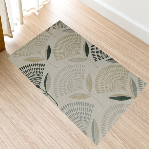 OLIVIA ROCCO Printed Rug Linnea Design Non Slip Soft Durable Floor Rug For Living Room