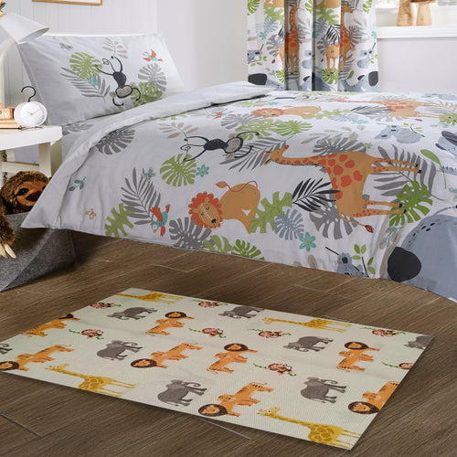 OLIVIA ROCCO Animal Print Rug Safari Non Slip Soft Durable Floor Rug for Living Room