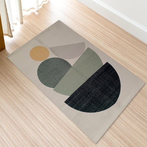OLIVIA ROCCO Printed Rug Tokyo Design Modern Non-Slip Soft Durable Floor Rug For Living