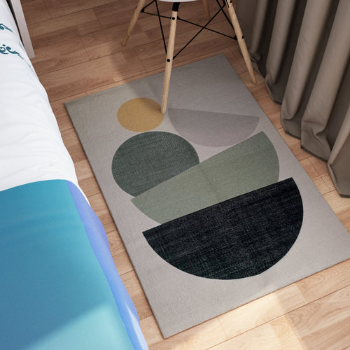 OLIVIA ROCCO Printed Rug Tokyo Design Modern Non-Slip Soft Durable Floor Rug For Living
