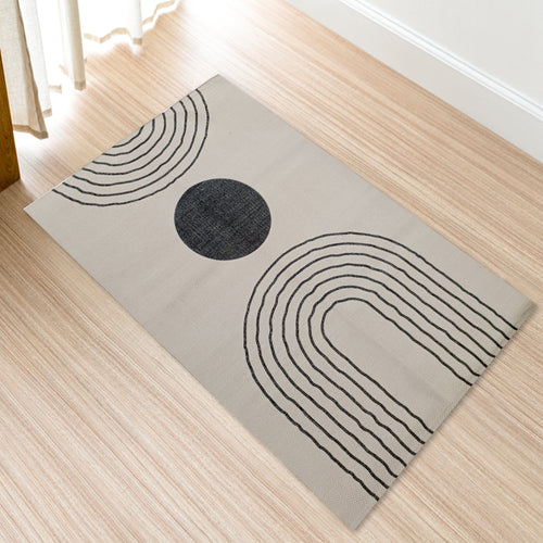 OLIVIA ROCCO Printed Rug Tuscany Design Non Slip Soft Durable Floor Rug For Living Room