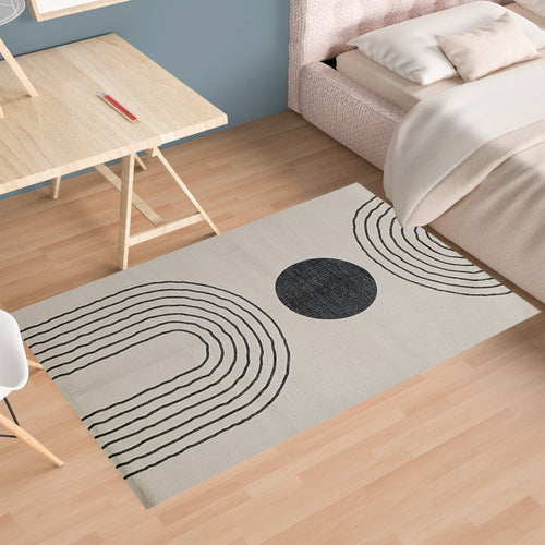 OLIVIA ROCCO Printed Rug Tuscany Design Non Slip Soft Durable Floor Rug For Living Room
