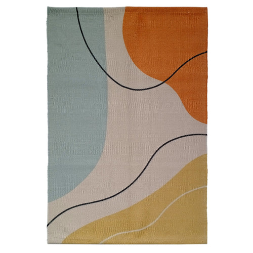 OLIVIA ROCCO Printed Rug Venus Design Modern Non Slip Soft Durable Floor Rug For Living