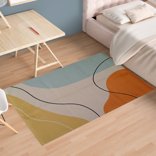 OLIVIA ROCCO Printed Rug Venus Design Modern Non Slip Soft Durable Floor Rug For Living