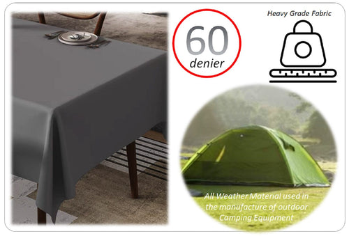 OLIVIA ROCCO Waterproof Wipe Clean Rectangular Tablecloth 145x200cm Stain Resistant
