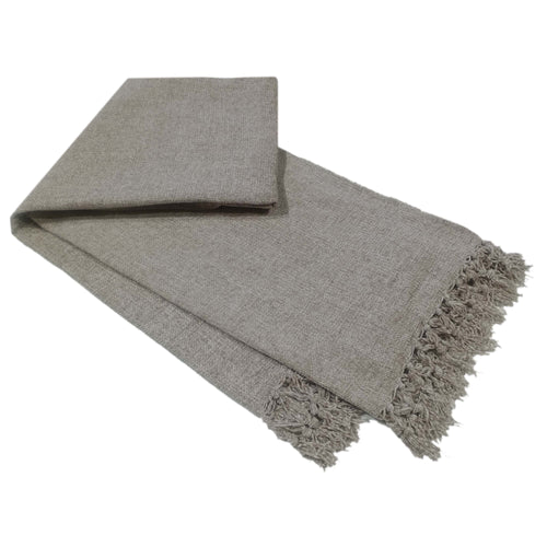 OLIVIA ROCCO Chenille Tassel Throw Blanket for Couch Sofa Chair Bed All-Season Cosy Sofa and Bedroom Layering