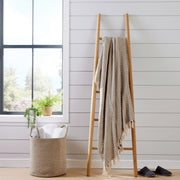 OLIVIA ROCCO Cotton Throw Super Soft Lightweight Eco Friendly Recycled Cotton For Sofa
