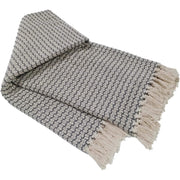 OLIVIA ROCCO Cotton Throw Super Soft Lightweight Eco Friendly Recycled Cotton For Sofa