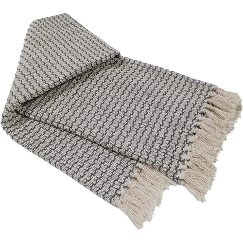 OLIVIA ROCCO Cotton Throw Super Soft Lightweight Eco Friendly Recycled Cotton For Sofa